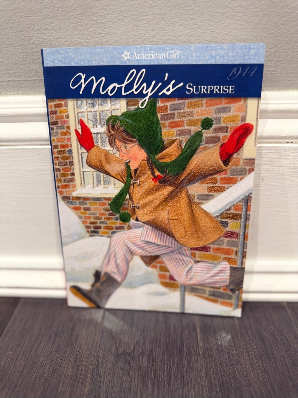 NWOT American Girl Doll Molly's Surprise Book Cover Paperback Book